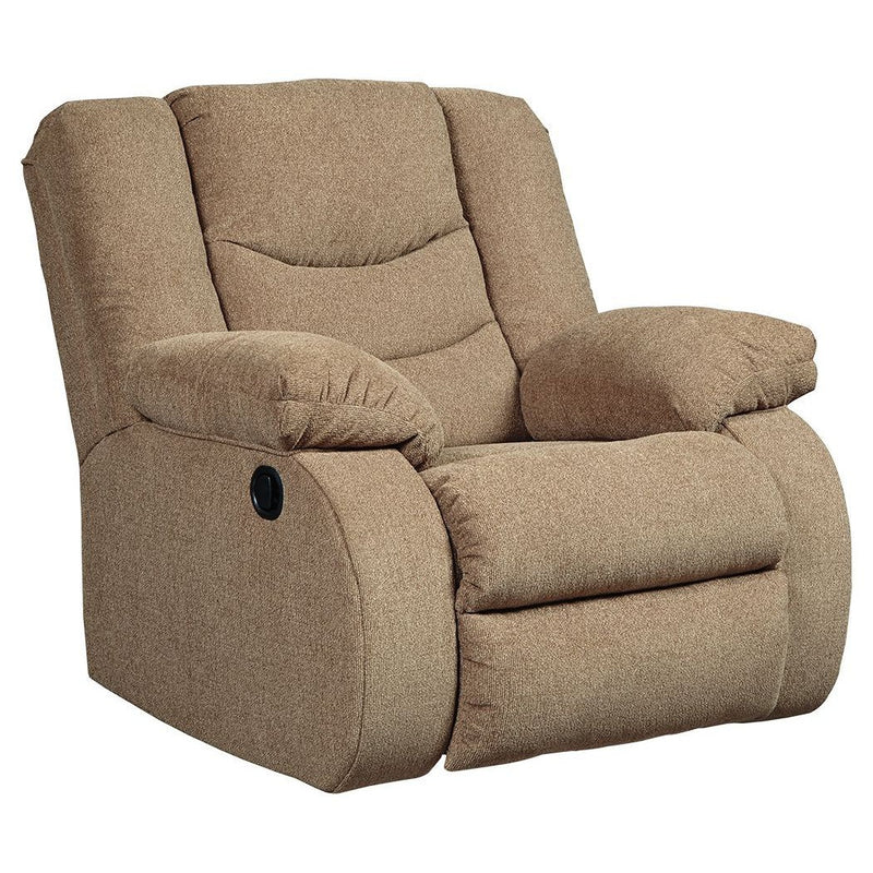 Tulen - Mocha - Rocker Recliner-Washburn's Home Furnishings