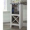 Turnley - Antique White - Wine Cabinet-Washburn's Home Furnishings