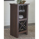 Turnley - Brown - Wine Cabinet-Washburn's Home Furnishings