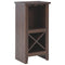 Turnley - Brown - Wine Cabinet-Washburn's Home Furnishings