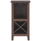 Turnley - Brown - Wine Cabinet-Washburn's Home Furnishings