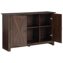 Turnley - Distressed Brown - Accent Cabinet-Washburn's Home Furnishings