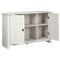 Turnley - Distressed White - Accent Cabinet-Washburn's Home Furnishings