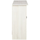 Turnley - Distressed White - Accent Cabinet-Washburn's Home Furnishings