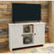 Turnley - Distressed White - Accent Cabinet-Washburn's Home Furnishings