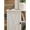 Turnley - Distressed White - Accent Cabinet-Washburn's Home Furnishings