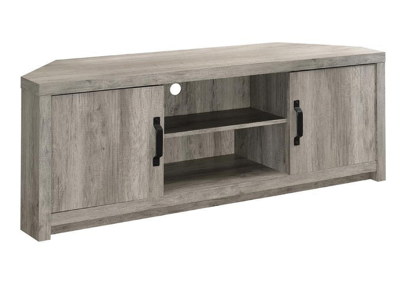 Tv Console - Grey Driftwood-Washburn's Home Furnishings