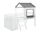 Twin Loft Bed - White-Washburn's Home Furnishings