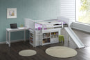 Twin Workstation Loft Bed - White-Washburn's Home Furnishings