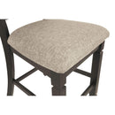 Tyler Creek - Black/Grayish Brown - Upholstered Barstool-Washburn's Home Furnishings