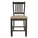 Tyler Creek - Black/Grayish Brown - Upholstered Barstool-Washburn's Home Furnishings