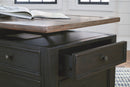 Tyler - Grayish Brown/black - Lift Top Cocktail Table-Washburn's Home Furnishings