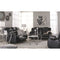 Vacherie - Black - Dbl Rec Loveseat W/console-Washburn's Home Furnishings