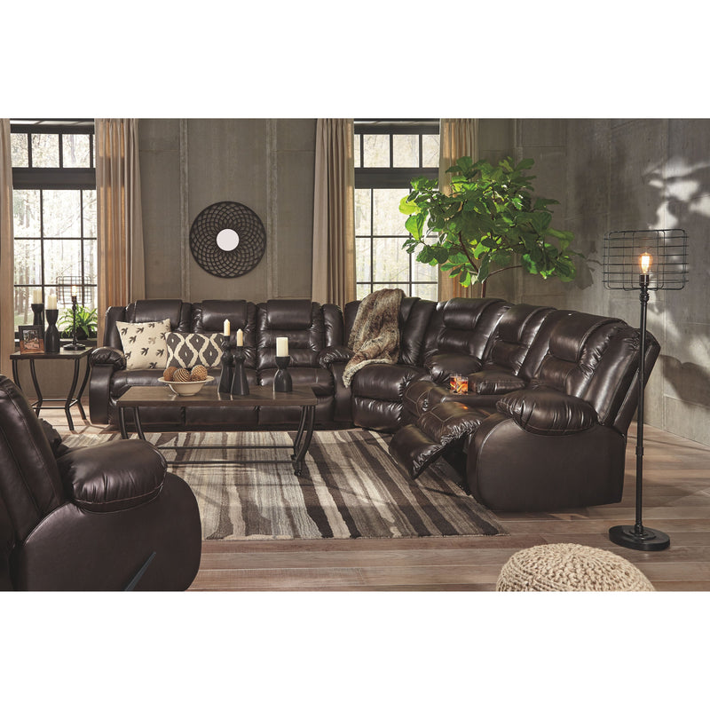 Vacherie - Chocolate - Reclining Sofa-Washburn's Home Furnishings