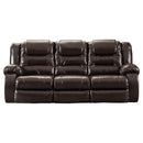 Vacherie - Chocolate - Reclining Sofa-Washburn's Home Furnishings