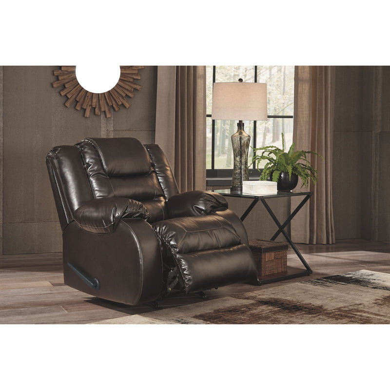 Vacherie - Chocolate - Rocker Recliner-Washburn's Home Furnishings