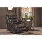 Vacherie - Chocolate - Rocker Recliner-Washburn's Home Furnishings