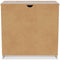 Vaibryn - White / Brown / Beige - Three Drawer Chest-Washburn's Home Furnishings