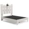 Vaibryn - White - Full Panel Platform Bed-Washburn's Home Furnishings