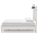 Vaibryn - White - Full Panel Platform Bed-Washburn's Home Furnishings