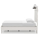 Vaibryn - White - Twin Panel Platform Bed-Washburn's Home Furnishings