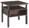 Vailbry - Brown Dark - Rectangular End Table-Washburn's Home Furnishings