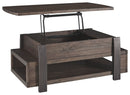 Vailbry - Brown - Lift Top Cocktail Table-Washburn's Home Furnishings