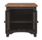 Valebeck - Black/brown - Rectangular End Table-Washburn's Home Furnishings