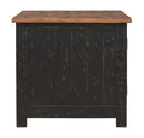 Valebeck - Black/brown - Rectangular End Table-Washburn's Home Furnishings