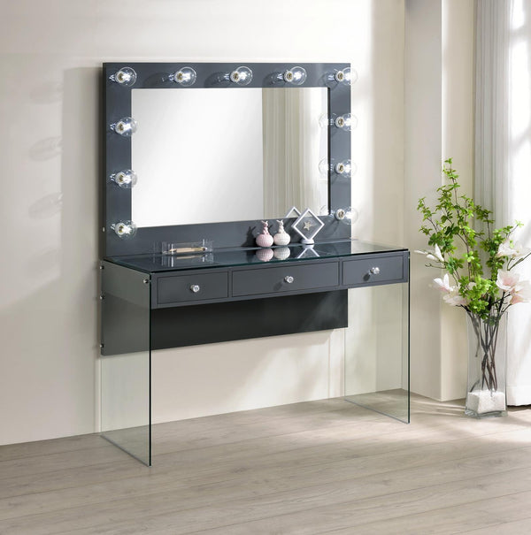 Vanity Set - Gray-Washburn's Home Furnishings