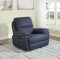 Variel - Glider Recliner - Blue-Washburn's Home Furnishings