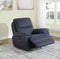 Variel - Glider Recliner - Blue-Washburn's Home Furnishings