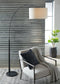 Veergate - Black - Metal Arc Lamp (1/cn)-Washburn's Home Furnishings