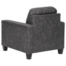 Venaldi - Gunmetal - Chair-Washburn's Home Furnishings