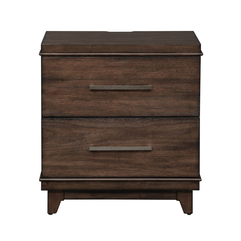 Ventura Boulevard Night Stand with Charging Station-Washburn's Home Furnishings