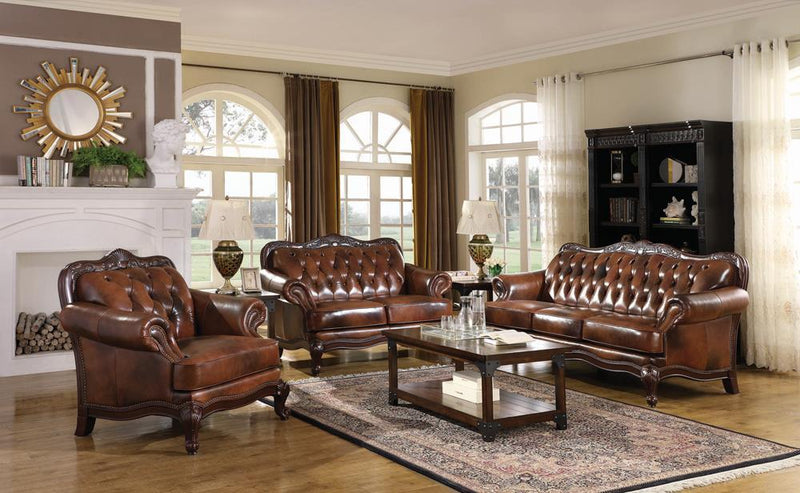 Victoria - Arm Chair - Brown-Washburn's Home Furnishings