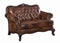 Victoria - Loveseat - Brown-Washburn's Home Furnishings