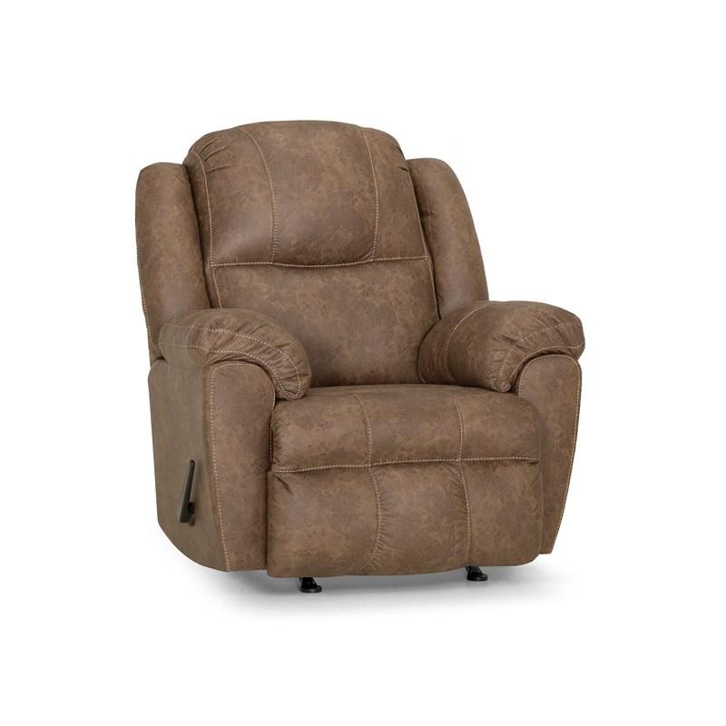 Victory Rocker Recliner in Commodore Tan-Washburn's Home Furnishings