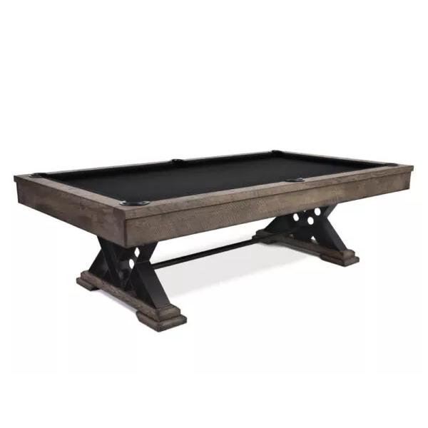 Vienna 8' Pool Table in Silvered Oak-Washburn's Home Furnishings