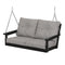 Vineyard Deep Seating Swing in Black w/ Cushions-Washburn's Home Furnishings