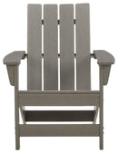 Visola - Gray - Adirondack Chair-Washburn's Home Furnishings