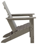 Visola - Gray - Adirondack Chair-Washburn's Home Furnishings