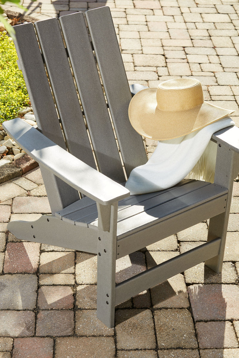 Visola - Gray - Adirondack Chair-Washburn's Home Furnishings