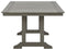 Visola - Gray - Rect Dining Table W/umb Opt-Washburn's Home Furnishings