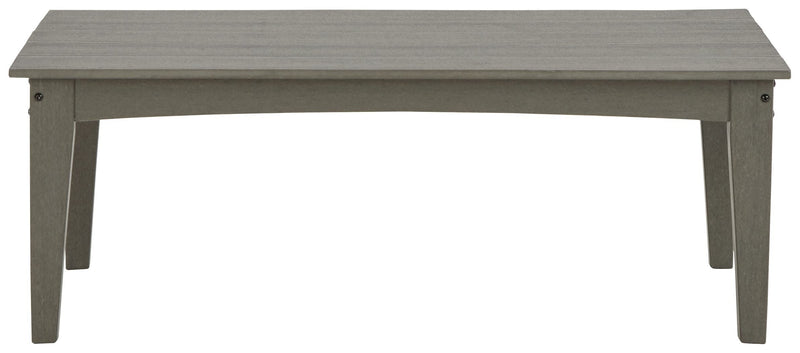 Visola - Gray - Rectangular Cocktail Table-Washburn's Home Furnishings