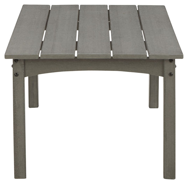 Visola - Gray - Rectangular Cocktail Table-Washburn's Home Furnishings