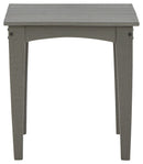 Visola - Gray - Square End Table-Washburn's Home Furnishings