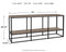 Wadeworth - Brown/black - Extra Large Tv Stand-Washburn's Home Furnishings