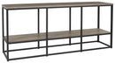 Wadeworth - Brown/black - Extra Large Tv Stand-Washburn's Home Furnishings