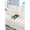 Warlin - White - Pwr Rec Loveseat/con/adj Hdrst-Washburn's Home Furnishings